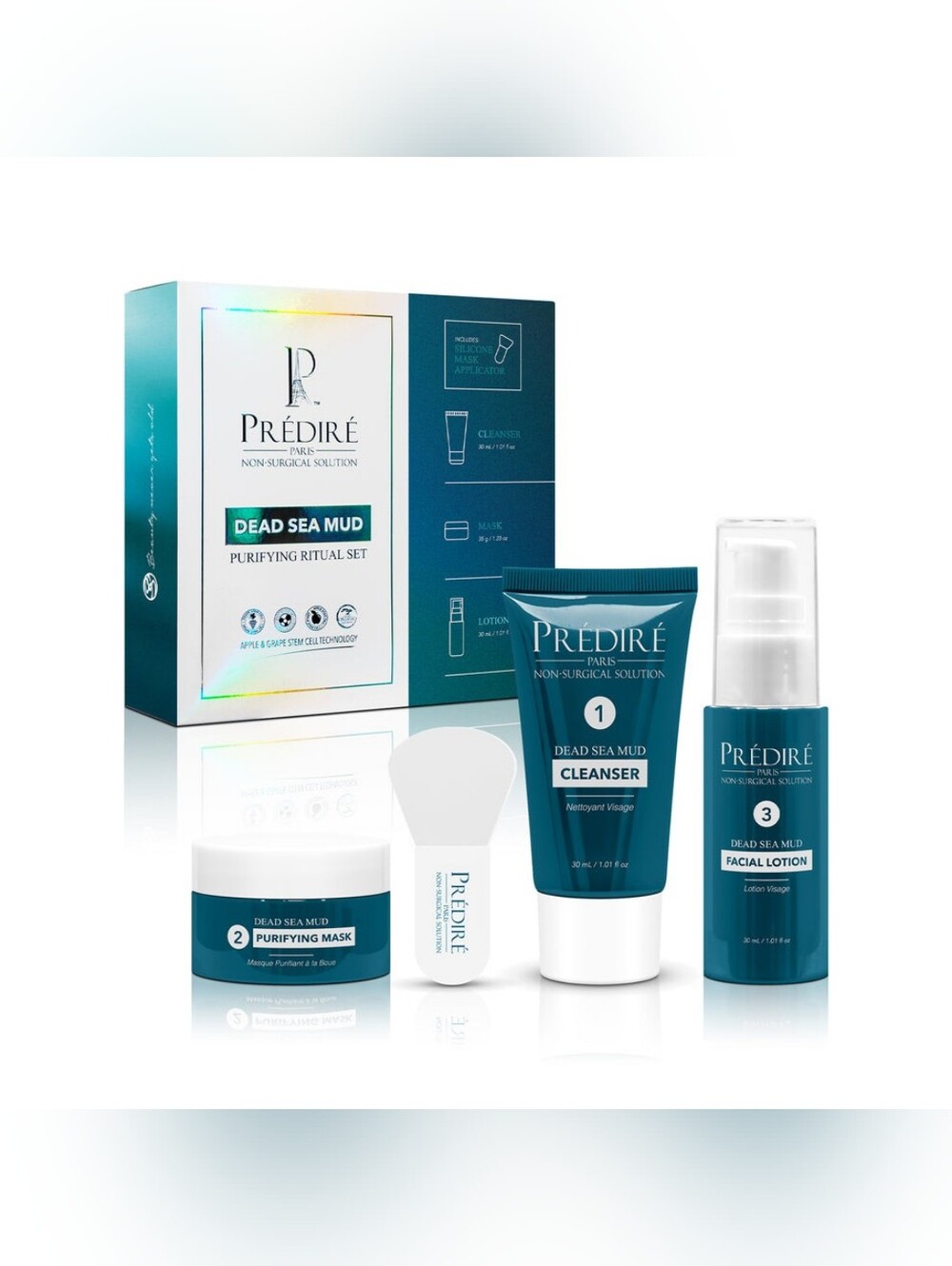 ❤️ Dead Sea Mud Purifying Ritual Set French spa brand: Prédiré Paris